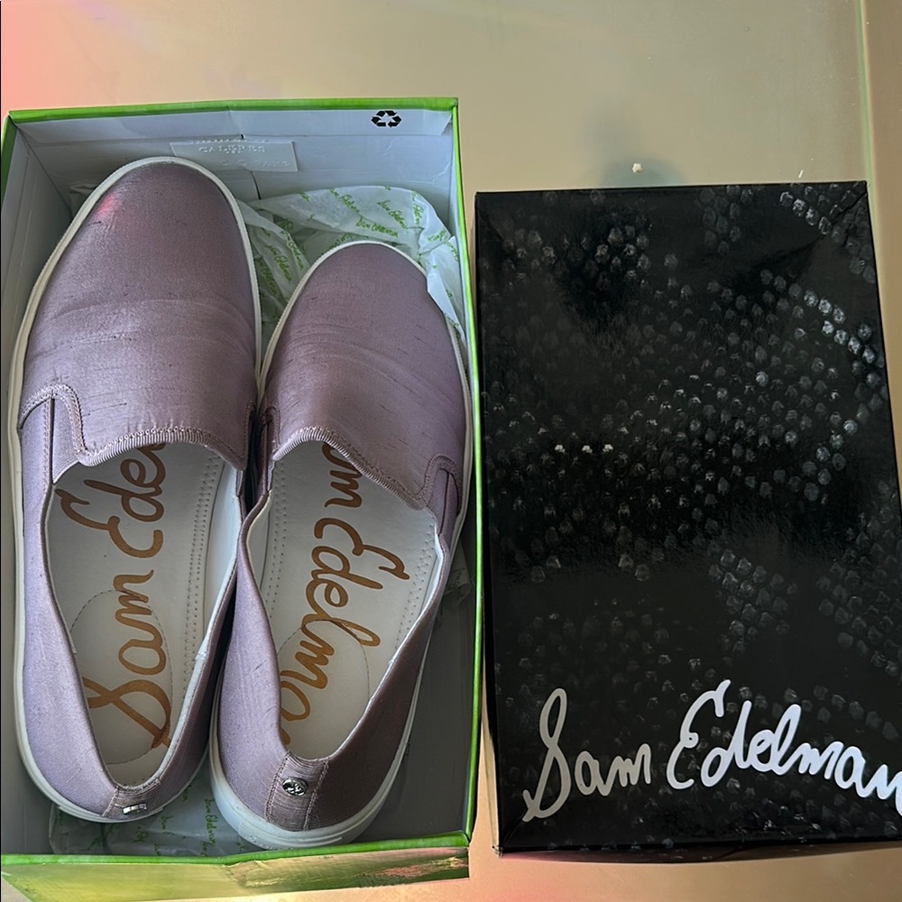 Sam Edelman Women's Pink Slip-On Shoes